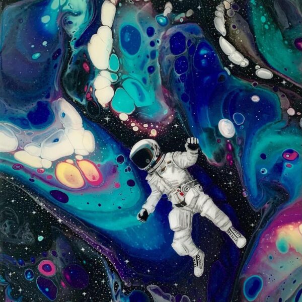 Fluid Art Élményfestés - Galaxis - Image 3