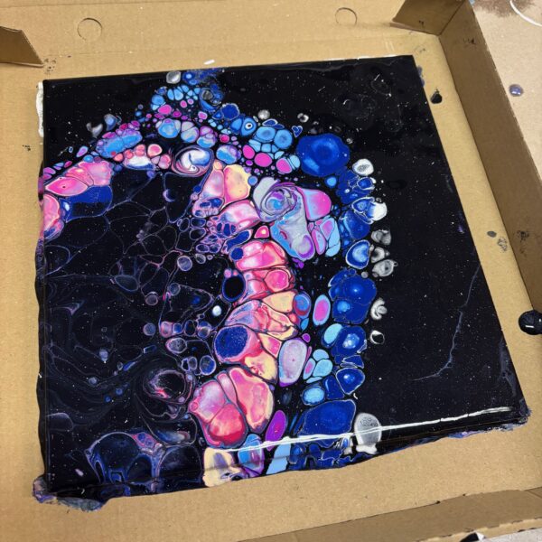 Fluid Art Élményfestés - Galaxis - Image 2